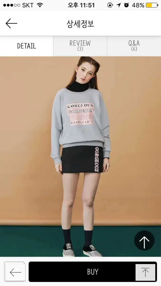 마가린핑거스 gorgeous mini skirt black